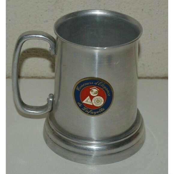 Vintage Metal Sports Car Club of America Concourse de Elegance de Lafayette MUG - Picture 5 of 12